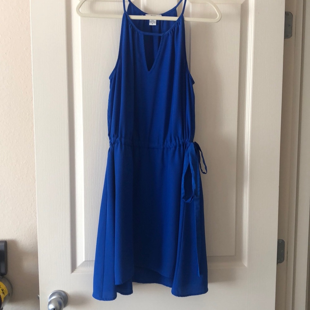 Blue dress